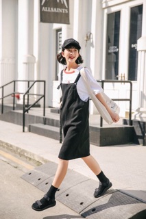 VÁY YẾM CHẤT KAKI CAO CẤP