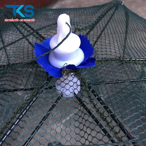 Lưới bắt cá bát quái 8 lỗ, lồng bát quái bắt cá, tôm, cua, trạch