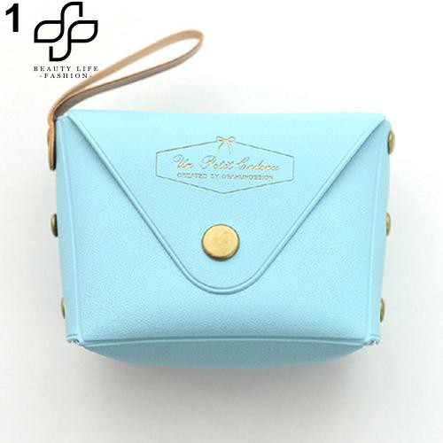 Ví mini Đựng Tiền / Thẻ / Tiền Xu Màu Kẹo Ngọt Sáng Tạo Dễ Thương