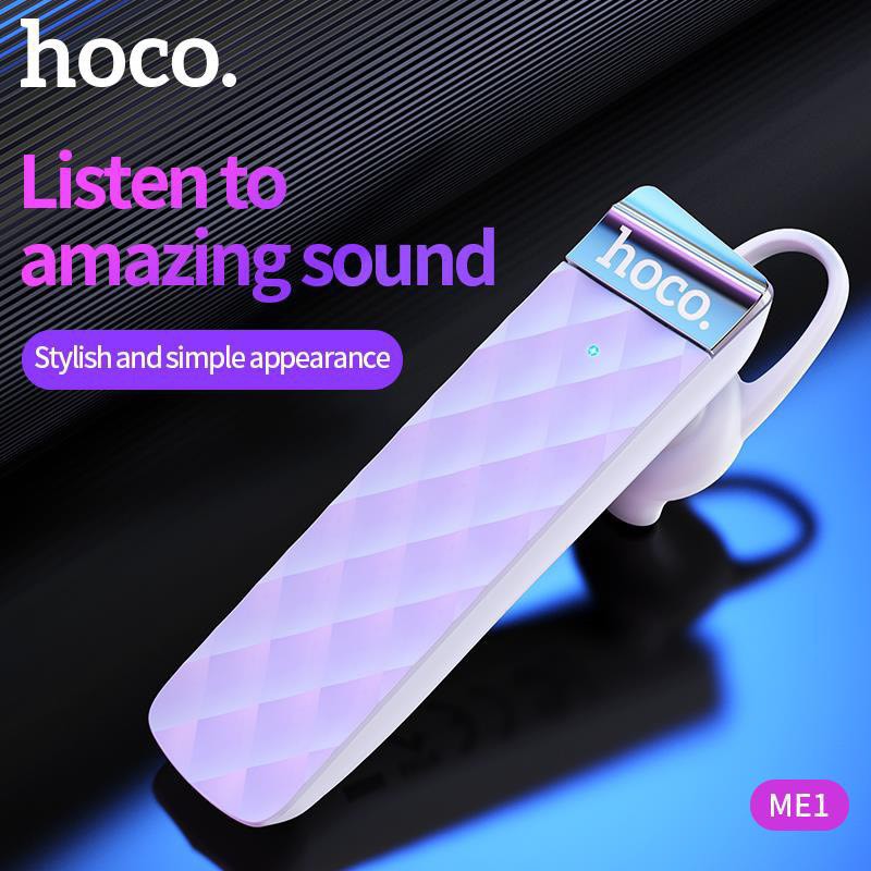 Tai nghe bluetooth Hoco ME1 Cool Mic V5.0 Pin dùng 5H - Hàng chính hãng Hoco ME1