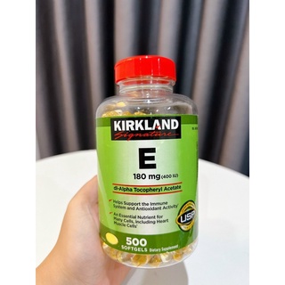 [BILL COSTCO ĐẦY ĐỦ] Viên uống Vitamin E Kirkland hỗ trợ làm đẹp da
