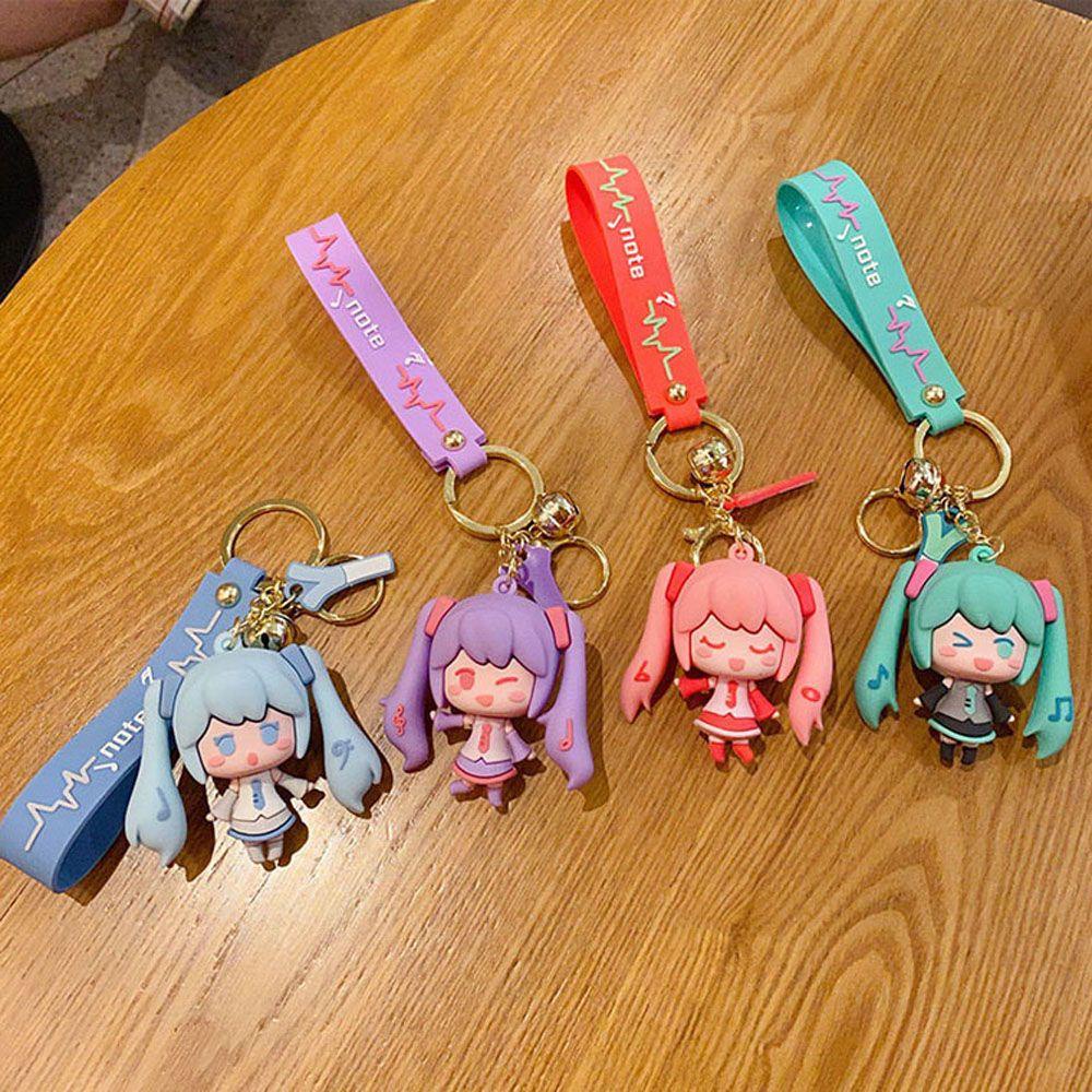 LANFY Móc Khóa Hình Nhân Vật Hatsune Miku Xinh Xắn