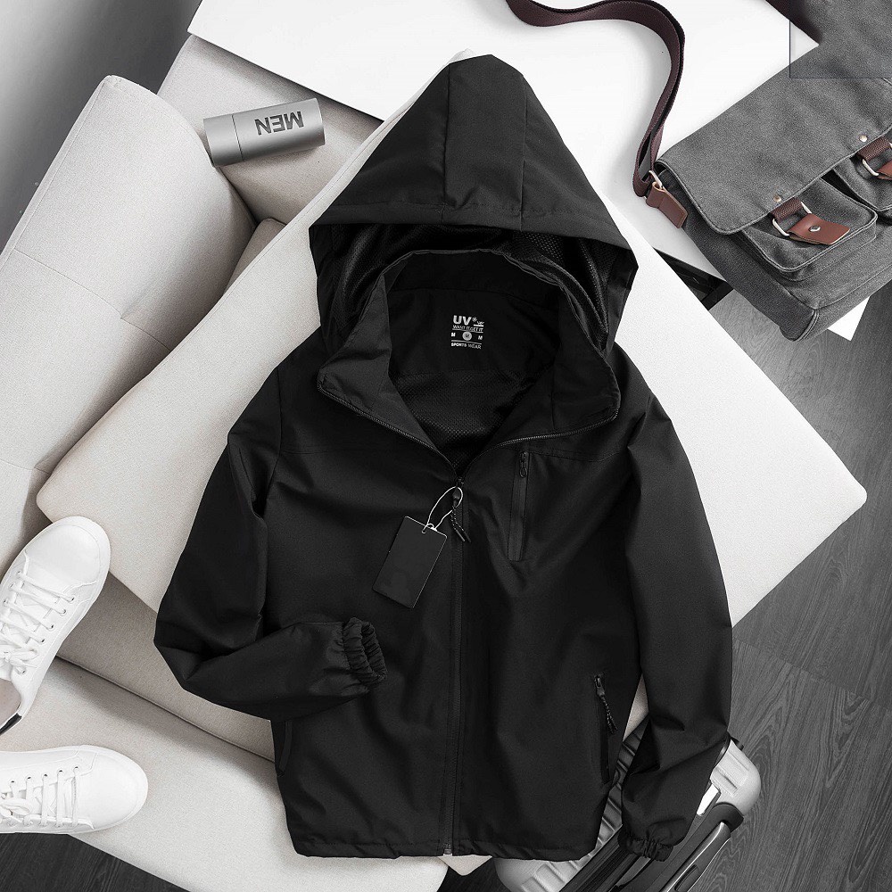 Áo khoác gió nam nữ unisex 2 lớp phủ nano chống nước cao cấp, áo khoác nam nữ mẫu mới siêu hot 2022 - ZATA VN