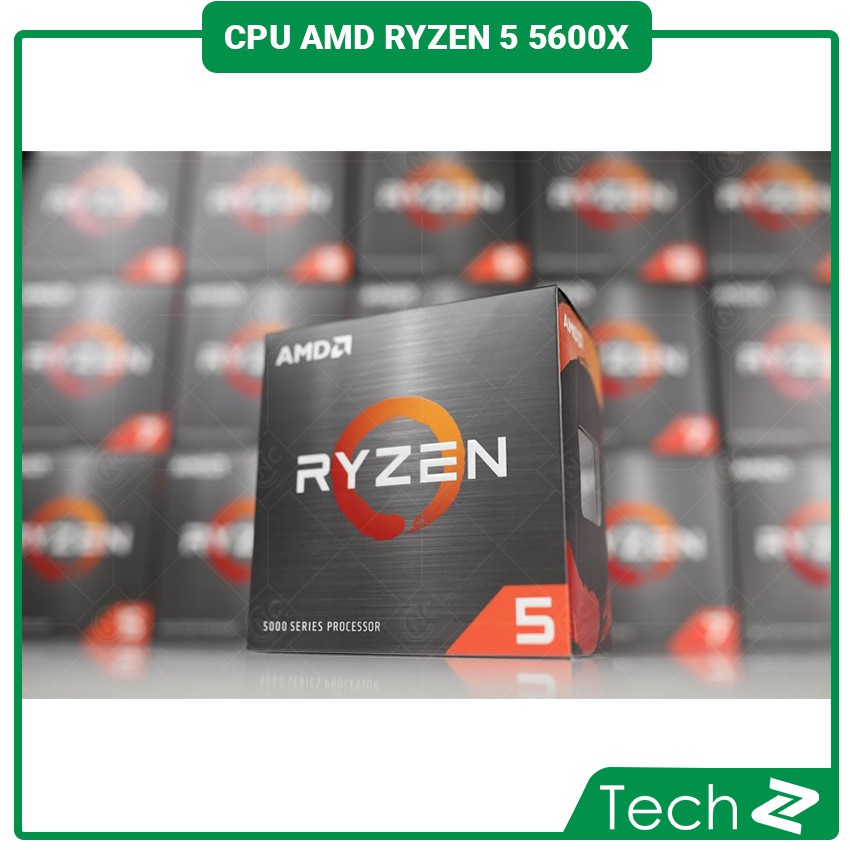 CPU AMD Ryzen 5 5600X (3.7 GHz Upto 4.6GHz / 35MB / 6 Cores, 12 Threads / 65W / Socket AM4) | BigBuy360 - bigbuy360.vn