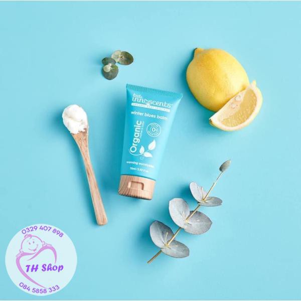 Dầu Bôi Ấm Ngực Organic Little Innoscents Cho Bé Từ Sơ Sinh, Ấm Ngực Blues Balm