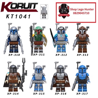 Xếp Hình Star War Minifigures Bounty Hunter Thợ săn tiền thưởng liên ngân hà KT 1041