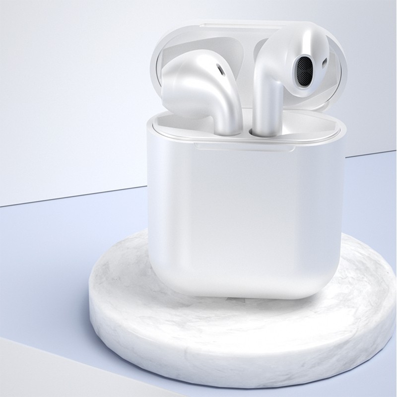 【COD】Tai nghe bluetooth không dây Inpods i12 TWS điều khiển cảm biến âm thanh HIFI cho Android iOS