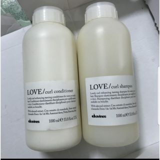 Dầu gội xả cho tóc uốn Davines Love Curl 1000ml x2