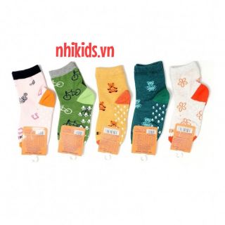 Vớ chống trượt cổ cao KAMEKID (SS-S-M-L)