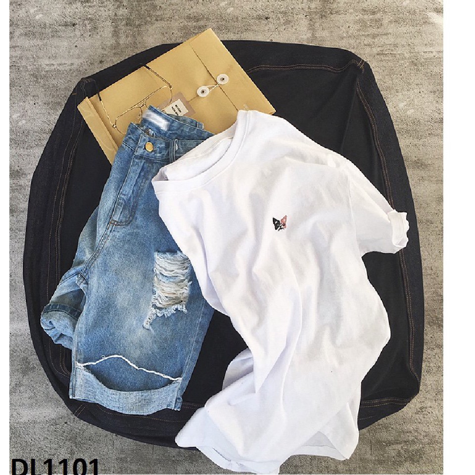 ÁO THUN PHONG RỘNG COTTON XỊN HỌA TIẾT THÚ CUTE