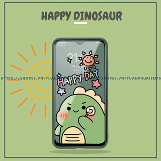 Ốp Lưng lPH0NE ⚡ Ốp Lưng Điện Thoại Happy Cute Dinosaur ⚡ lPH0NE 7 Plus/8 Plus - bb.case99