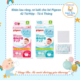 Khăn lau răng Pigeon cho bé 42 miếng