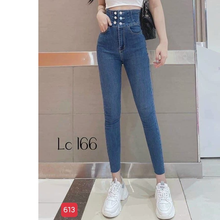 + 8 mẫu quần jean nữ lưng cao, cao cấp chất lượng y hình 100% hàng chuẩn shop jean dày dặn pó co giãn.