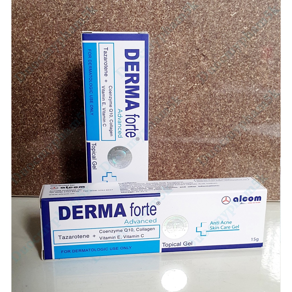 [CHÍNH HÃNG] Kem Derma Forte advance -Giảm Mụn Trứng Cá,Mụn Đầu Đen, Loại Bỏ Thâm, Làm Mờ Sẹo, Dưỡng Da