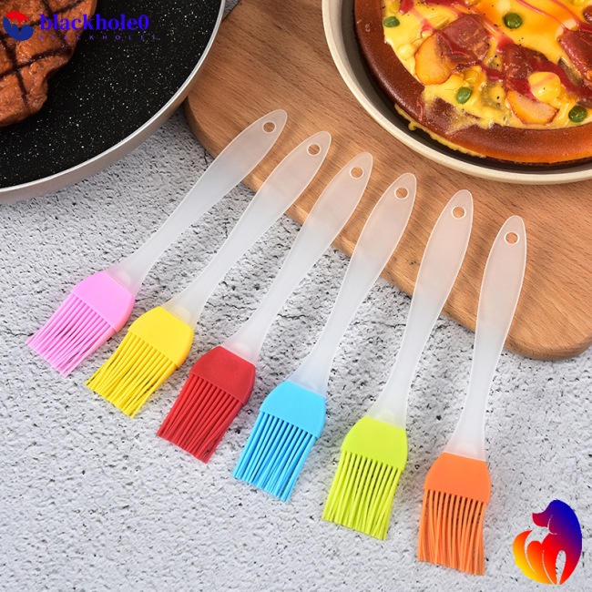 BH Silicone  Brush With Plastic Handle Kitchen Barbecue Grill Oil Brush Cooking Accessories