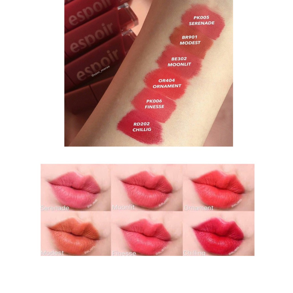 [DATE 07/22] Son kem lì Espoir Couture Lip Fluid Velvet (Hàn quốc)