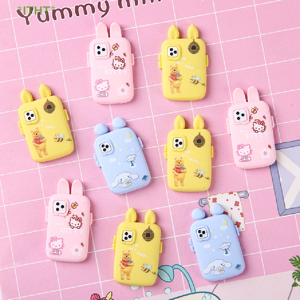 Set 5 Điện Thoại Mini Tỉ Lệ 1: 12 Trang Trí Nhà Búp Bê Mới