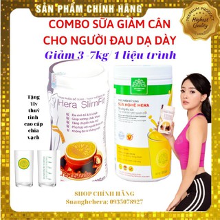 Combo Sữa Giảm Cân Hera Slimfit + Sữa Nghệ Hera 500g❤Giảm Cân Cho Người Đau Dạ Dày❤Giảm Cân Nhanh