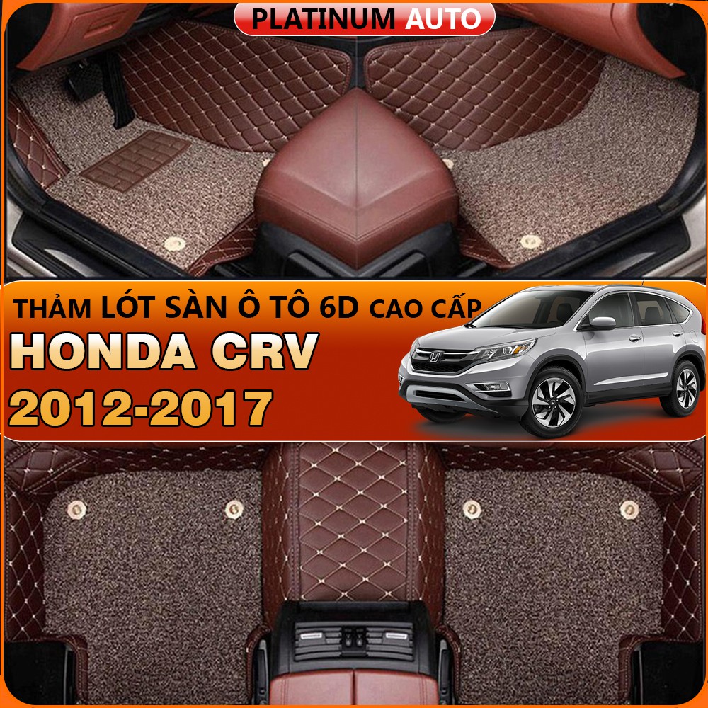 Thảm lót sàn ô tô 6D Honda Crv 2012-2017