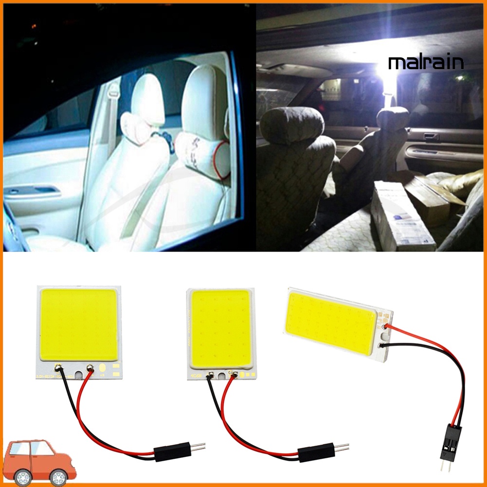 Đèn LED T10 12V COB 24/36/48 SMD Gắn Trần Xe Hơi Chuyên Dụng