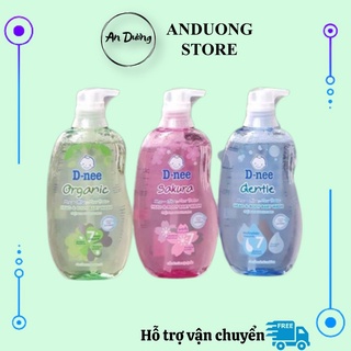 Sữa Tắm gội toàn thân Dnee Pure 380ml cho Bé từ sơ sinh đến 3 tuổi