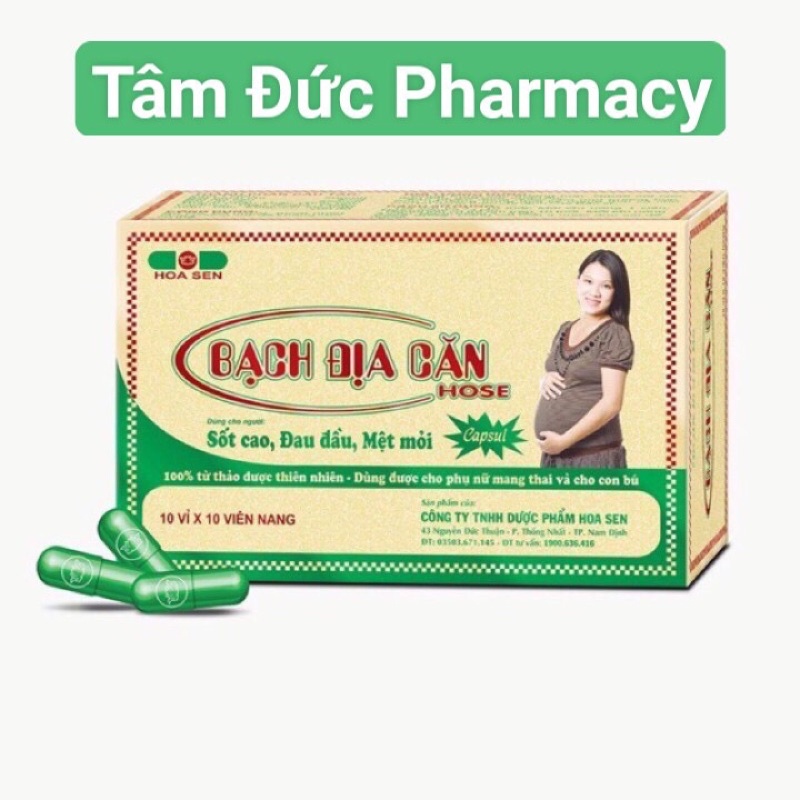 Bạch Địa Căn hộp 100 viên