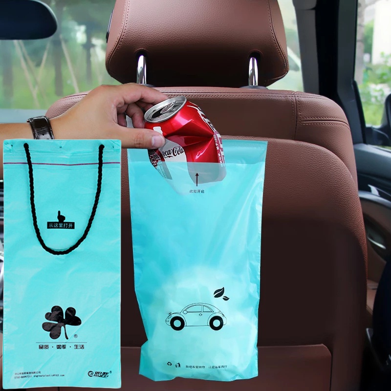 Set 50 Túi Đựng Rác Treo Lưng Ghế Xe Hơi Tiện Dụng