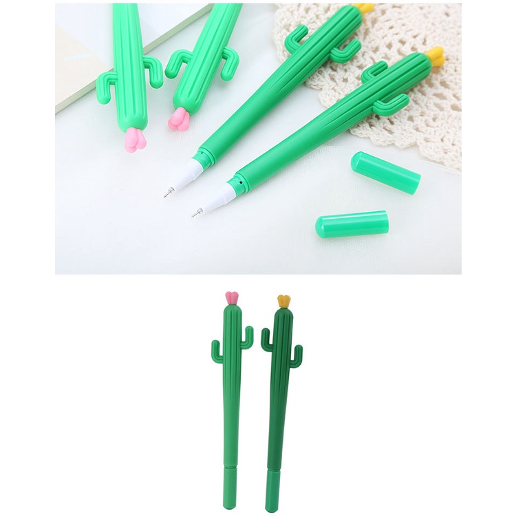 Bút Mực gel Mềm Hình Cây Xương Rồng Sáng Tạo