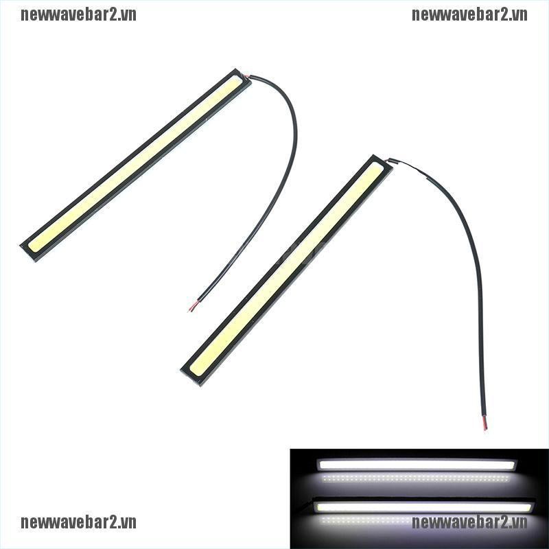 Bộ 2 Đèn Led Cob 12v Siêu Sáng Chống Thấm Nước Dành Cho Xe Hơi