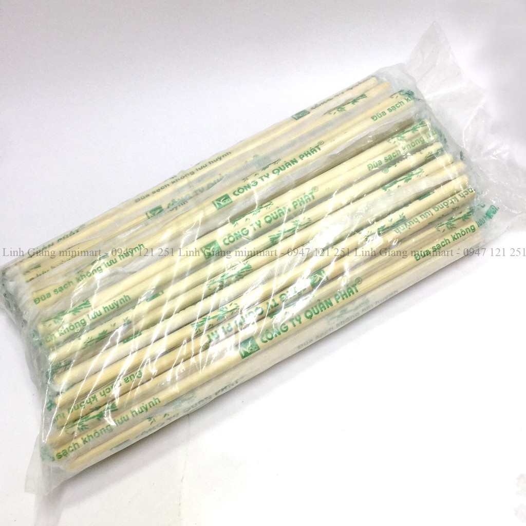 100 chiếc Đũa tre dùng 1 lần