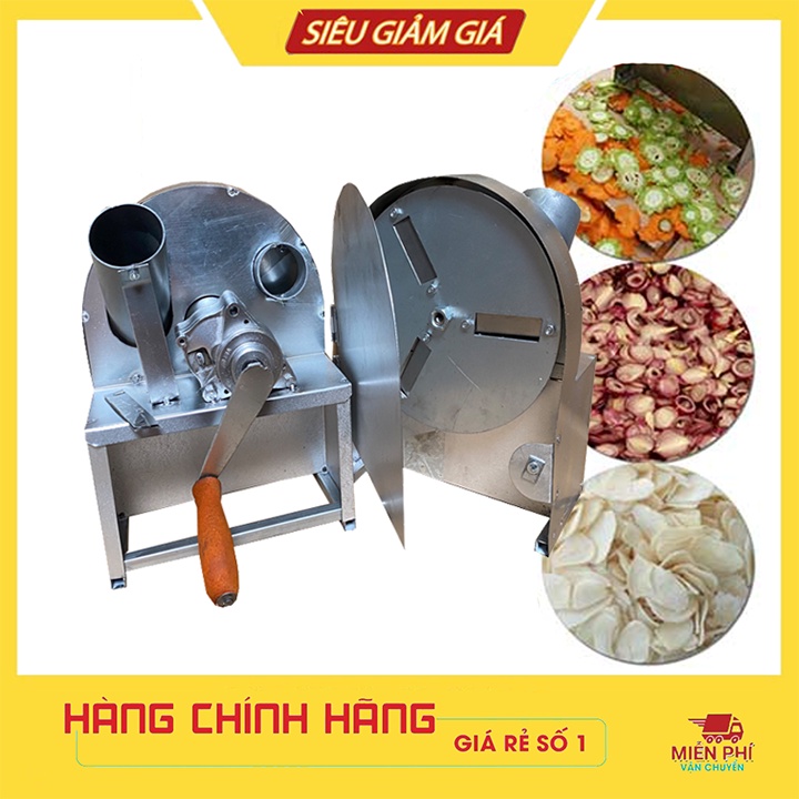 Dụng Cụ Thái Hành Xả Quay Tay Có Nắp