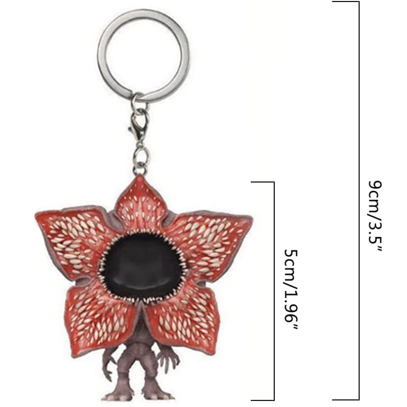 Hàng Sẵn Sàng Funko POP! Móc Khóa Vinyl Hình Nhân Vật Phim Stranger Things Steve Dustin Eleven Demogorgon