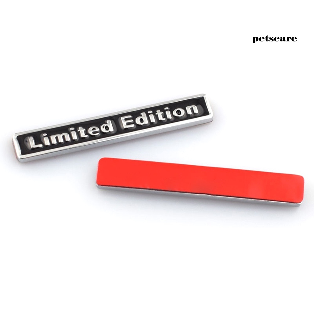 Miếng Dán Trang Trí Thân Xe Hơi In Chữ Limited Edition | BigBuy360 - bigbuy360.vn