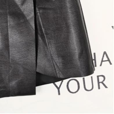 Váy da PU cạp cao nữ kiểu dáng Hàn Quốc xu hướng xuân Hè 2020 ( tặng kèm đai lưng sang chảnh ) | BigBuy360 - bigbuy360.vn