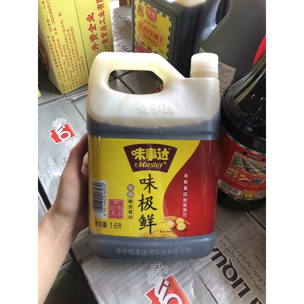Xì Dầu Master can 1,6L