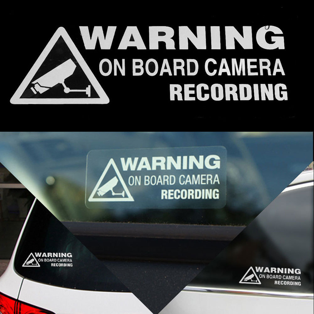 On Board Camera Car Styling Stickers Auto Decals Decor