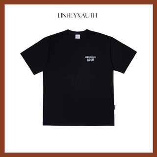 (HÀNG CHÍNH HÃNG) Áo thun ADLV - Acmé de la vie -MARKER BASIC LOGO SLEEVE T-SHIRT - BLACK / WHITE LinhLyxAuth