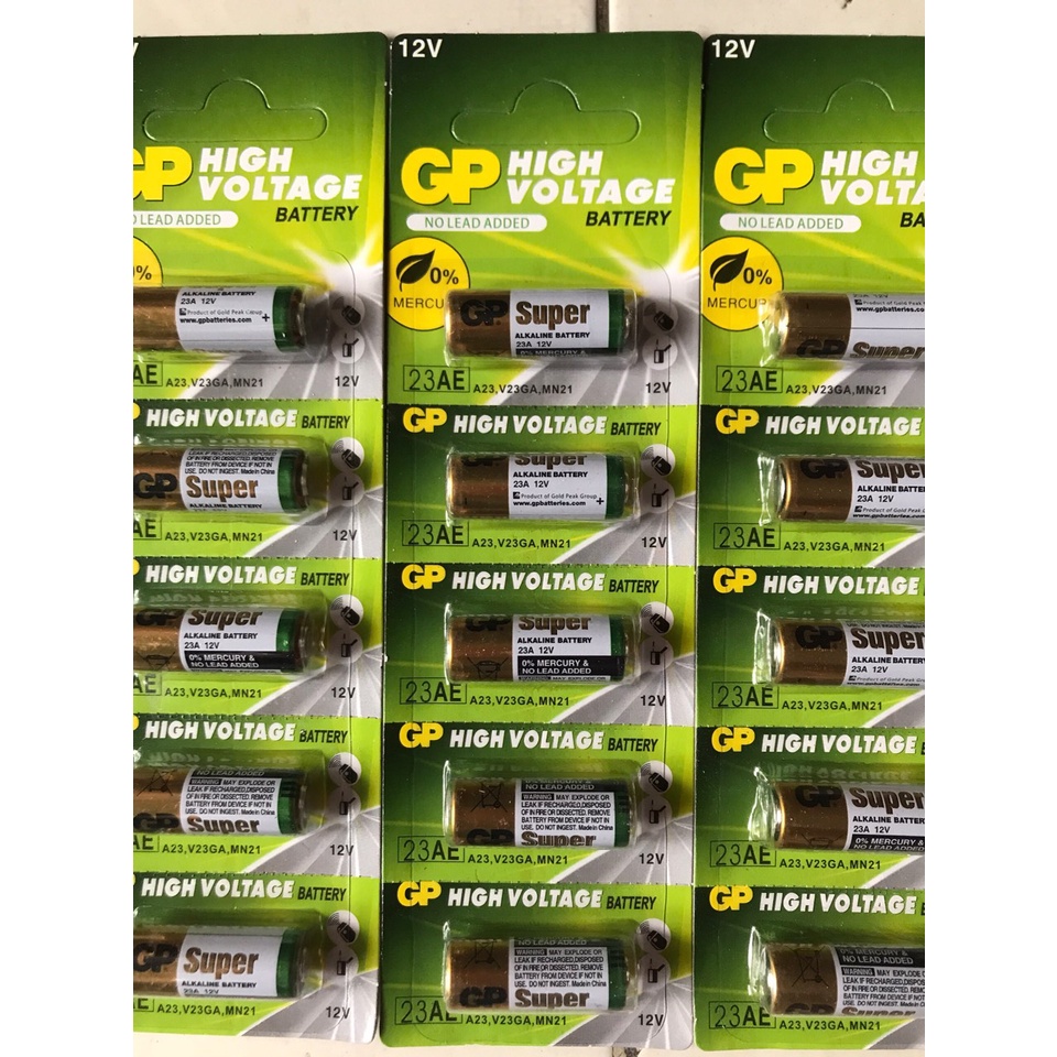 Combo 5 Viên pin 12V-23AE cho remote