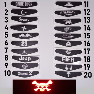 Sticker dán đèn led tay cầm ps4 và ps4 pro slim list số 1
