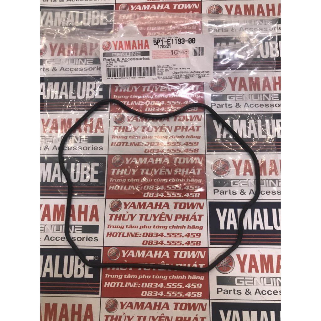 Gioăng - sin nắp đầu bò Nouvo 4 No4 chính hãng Yamaha