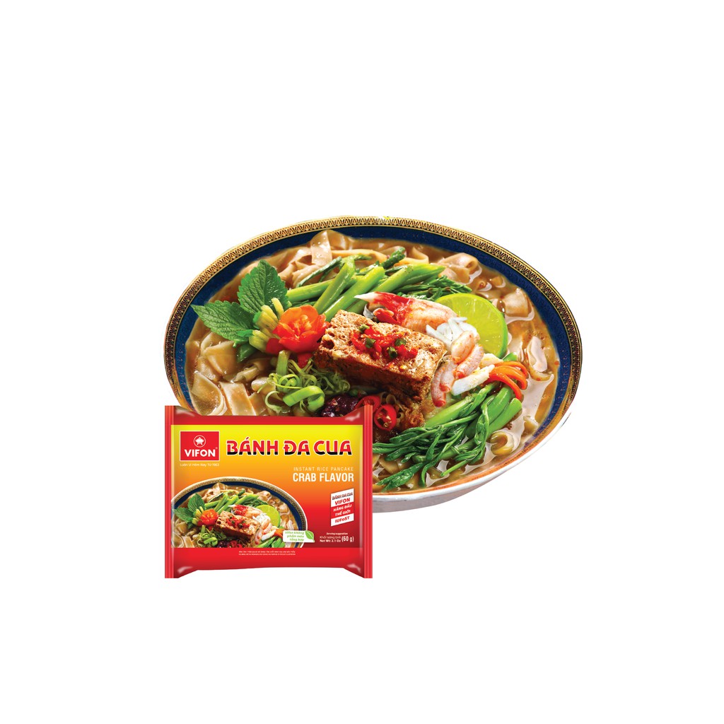 Thùng 30 Gói Bánh Đa Cua VIFON 60g/Gói | BigBuy360 - bigbuy360.vn