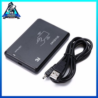 Cảm biến tiệm cận không tiếp xúc USB RFID 125kHz Siêu mỏng Đầu đọc thẻ ID thông minh