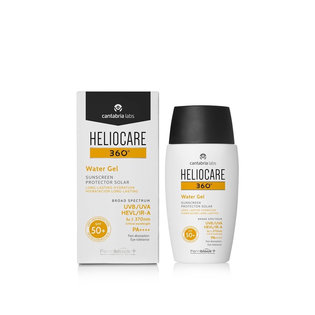 Kem Chống Nắng Heliocare 360 ( Mineral Tolerance Fluid SPF 50+ Và Water Gel SPF 50+)