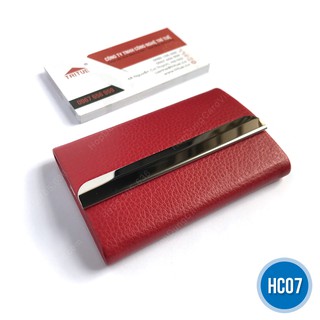 Ví Đựng Card Visit Bằng Da - NHẬN NGAY MÃ GIẢM 5K [ Ví Name Card ] - Hộp Đựng Card Visit Đẹp Cho Nữ
