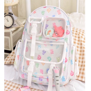 Balo Degrey Letter Backpack - DLBP