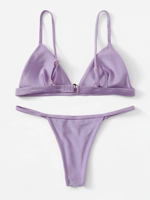[BKN94] &lt;ÂU&gt; SET BIKINI TRIANGLE TÍM LILAC (10 MÀU)