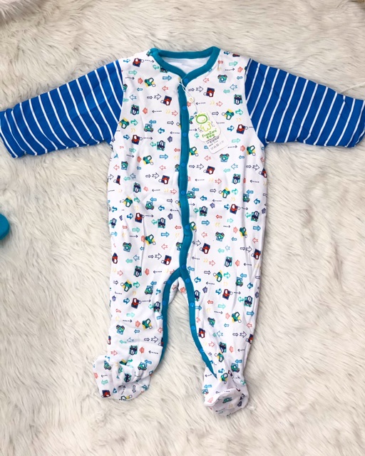 Body nhung Trần bông ♥ Freeship 50 ♥ Sleep Suits cho bé hàng xuất xịn