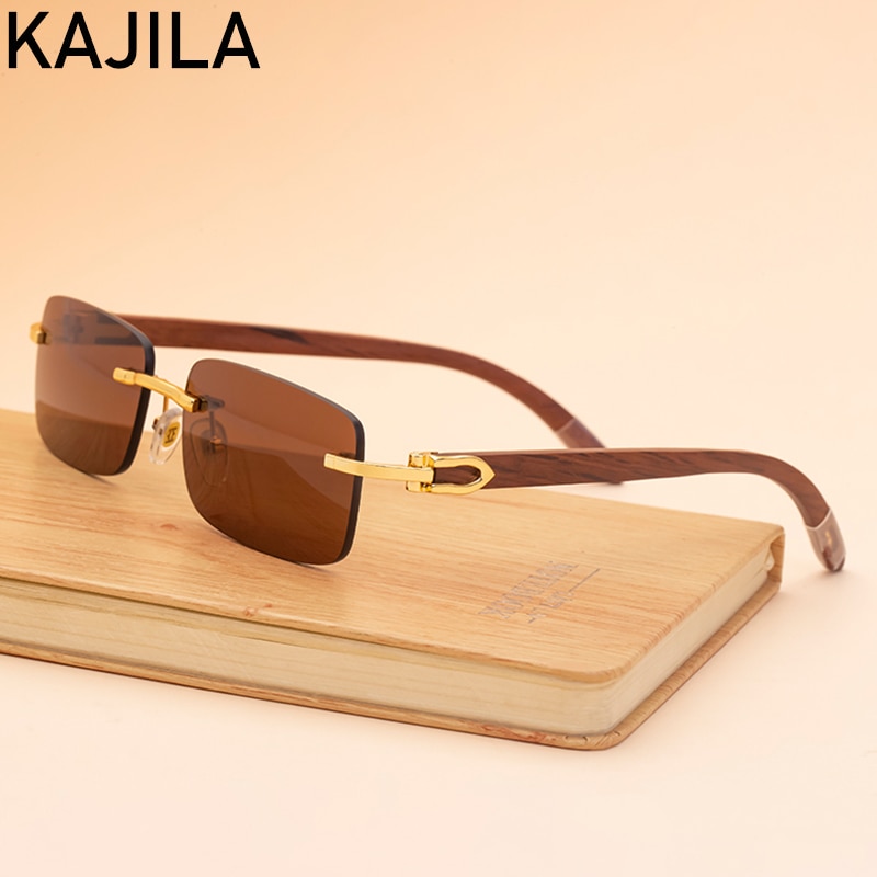 Kính Mát Gọng Gỗ Hình Chữ Nhật Sang Trọng Cho Nam 2020---&-*&* | BigBuy360 - bigbuy360.vn