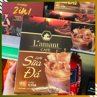 Cà phê hòa tan sữa đá vị chất - L'amant Café "Sua da vi chat" instant coffee