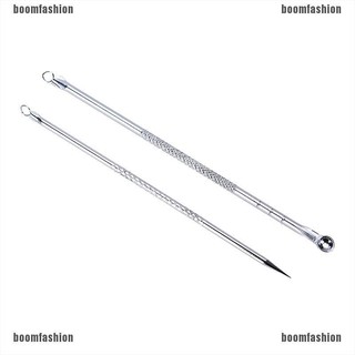 Bộ 2 dụng cụ nặn mụn đầu đen/mụn trứng cá/mụn bọc 2 đầu tiện dụng